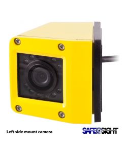Safesight TOP-SS-5508UR-B Left Side Mount Color CCD Camera with 95 degree Wide Angle Night Vision - Yellow Left Side Mount Camera