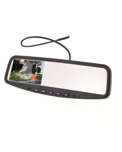 Safesight TOP-SS-M4308DVR 4.3" OEM Replacement Rearview Mirror with Built in 720P HD Front camera and DVR
