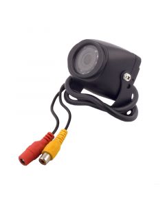 Safesight SC0103NR RV and Commercial Round Back Up Color CCD Camera with RCA Connector and Selectable Reverse Non-Reverse Image