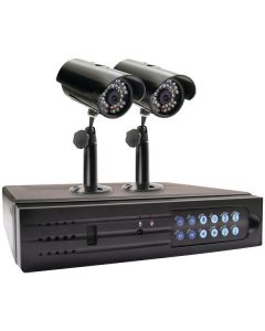 Swann SWA43-D1C1 4-Channel DVR with 2 Outdoor Cameras