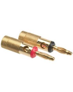 Proline PCS2 Single Gold Banana Plug speaker connector - Pair