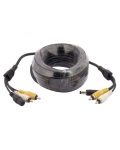 SMCARC30 30 Foot Video Cable and Power Wire for Back Up Camera and Car Video Entertainement Systems