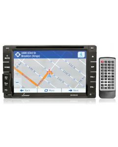 Lanzar SNV65I3D Double DIN In-Dash 6.5 Inch Wide TFT & LCD Touch Screen Monitor