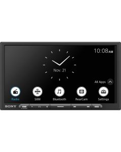 Sony XAV-AX4000 Double DIN Digital Receiver with 6.95" Resistive Touchscreen Display, Wireless Apple Carplay and Android Auto