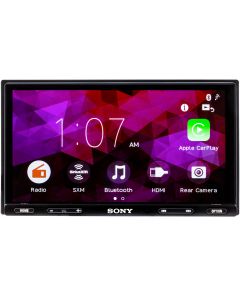 Sony XAV-AX5600 Double DIN Digital Receiver with 6.95" Capacitive Touchscreen Display, Apple Carplay and Android Auto - Home Screen