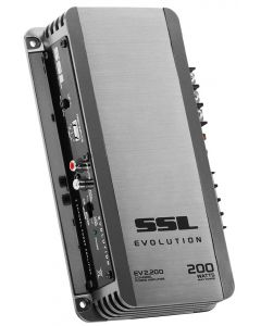 Sound Storm (SSL) EV2.200 Evolution Series 200 Watt 2 Channel Power Amplifier with High-Low Crossover
