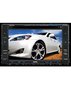 DISCONTINUED - Sound Storm (SSL) DD622B Double DIN In Dash 6.2 Inch Widescreen Touchscreen LCD Monitor with DVD Multimedia Receiver with Bluetooth, Mini USB and SD