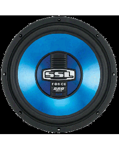 Discontinued - Sound Storm (SSL) FS8 Force Series 8 Inch High Power Subwoofer 250 Watt Single 4 Ohm Voice Coil