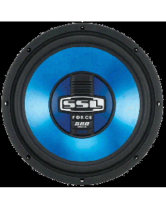 DISCONTINUED - Sound Storm (SSL) FS12 Force Series 12 Inch High Power Subwoofer 500 Watt Single 4 Ohm Voice Coil