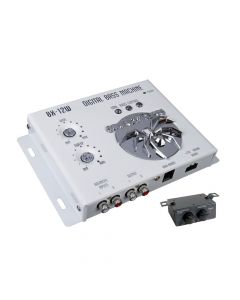 Soundstream BX-12W Digital Bass Reconstruction Processor with Dash Mount Remote Control - White