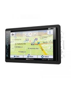 Soundstream VRN-65HXB 6.2" Double DIN DVD Receiver with Bluetooth 4.0, GPS Navigation and SiriusXM Ready