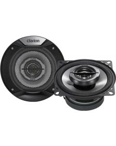 DISCONTINUED - Clarion SRG1021R 4 Inch 2-Way SRG Series Coaxial Car Speakers (Pair - 140 Watts Peak Power)