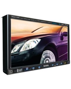DISCONTINUED - Soundstorm SD812B 8" Single-DIN Flip-Out Touchscreen In-Dash Multimedia DVD Receiver with Bluetooth
