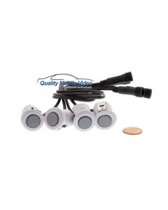 Steelmate PTS400EX Parking Assist Systems (PTS) with 4 Sensors and 4 Stage Audible Alert Buzzer Rear View Back Up Sensor System - No Display