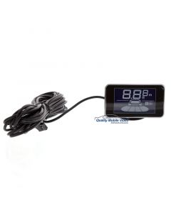 Steelmate PTS400V6 Parking Assist Systems (PTS) with 4 Sensors and 4 Stage Audible Alert with LCD front mount display with distance 