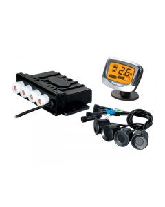 Steelmate PTS400T Wireless Parking Assist Systems (PTS) with 4 Sensors and Dash Mounted LCD Matrix Display Rear View Back Up Set