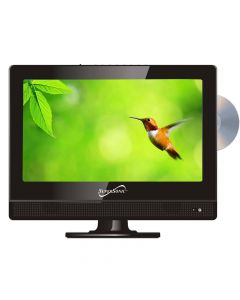 SuperSonic SC1312 13.3" HD LED TV and DVD Combo with AC/DC power adapter