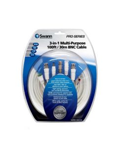 Swann SWPRO-30MCAB 100 Foot 3-in-1 Multi-Purpose cable - Product package