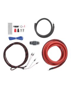 T-Spec V12-AK1 1/0-Gauge V12 Series Amplifier Installation Kit for Vehicles - 6000 Watts