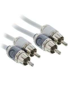T-Spec V10RCA-1.52 1.5 Foot V10 Series Two-channel RCA Audio Cable in Matte Pearl