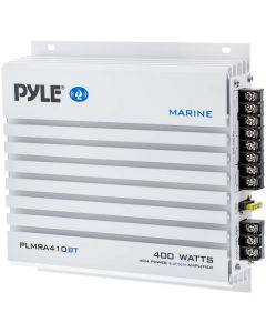 Pyle PLMRA410BT Elite Series Waterproof 400-Watt Marine Class AB Amp with Bluetooth (4 Channels)