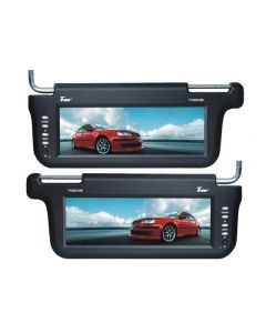 DISCONTINUED - Tview T102SV-BK 10.2 Inch TFT LCD Sun Visor Monitor Pair - Black
