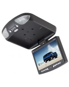 DISCONTINUED - Tview T90DVFD 9 inch Overhead Flip Down Monitor with Built In DVD Player