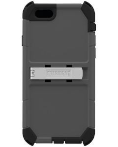 Trident KN-API647-GY000 iPhone 6 4.7" Kraken A.M.S. Series Case with Holster - Gray-front