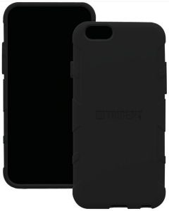 Trident PS-API647-BK000 iPhone 6 4.7" Perseus Series Case - Black-front and back