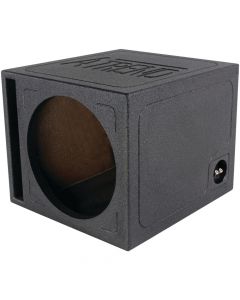 DISCONTINUED - ATREND-XLINE TL-12SV 12" Atrend Series Single Slammer Vented Enclosure with Bed Liner Finish