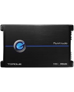 Planet Audio TR2000.2 Torque Series 2600 Watts Class AB 2 Channel Car Audio Amplifier