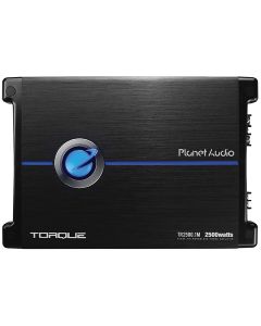 Planet Audio TR2500.1M Torque Series 2500 Watt Class AB Monoblock Car Audio Amplifier