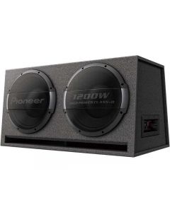  Pioneer TS-WX1220AH Dual 10" Ported Subwoofer Enclosure with Built-in Amplifier