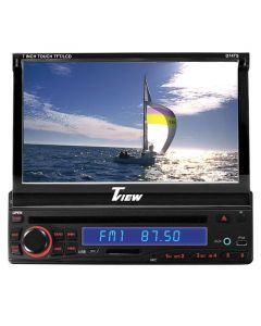 Tview D74TS Single Din DVD Car Stereo with Bluetooth