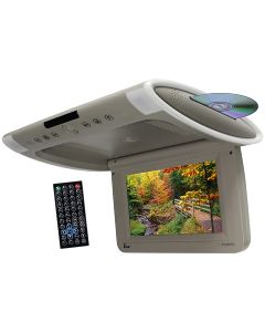 Tview T101DVFD-GR 10.1 inch Overhead DVD Player - Grey