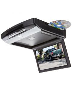 Tview T1023DVFD 10.2 Inch Overhead DVD player - With a DVD in the player