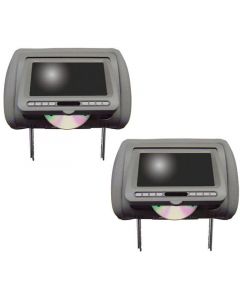 Tview T719DVPL Dual 7 Inch DVD Headrest Monitors - Main