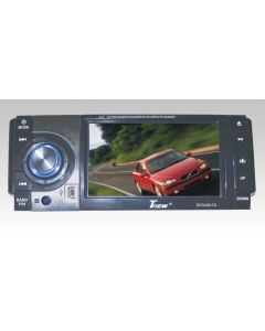 DISCONTINUED - Tview DVD430-TS 4.3 Inch Single DIN Touchscreen Motorized TFT LCD Monitor and DVD Multimedia Player with Detachable Face