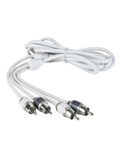 T-Spec V10RCA-202 20 Foot V10 Series Two-channel RCA Audio Cable in Matte Pearl