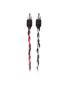 T-Spec V12RCA-1.52 1.5 Foot V12 Series Two-channel Audio Cable in Black and Red