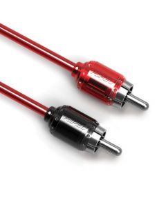 T-Spec V6RCA-172 17 Foot V6 Series Two-channel RCA Audio Cable in Red