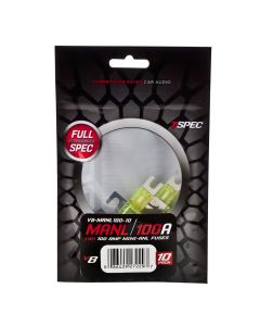 T-Spec V8-MANL100-10 V8 Series 100 Ampere Nickel Plated MANL Fuses - 10 Pack