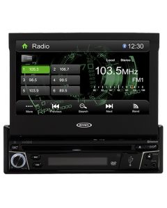Jensen VX3010 Single Din 7” In-Dash Car DVD Receiver with Bluetooth for Vehicles