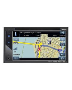 Clarion VX400 6.5 inch Touch Panel Control Double DIN Multimedia Station with Built In Bluetooth and UBS Port