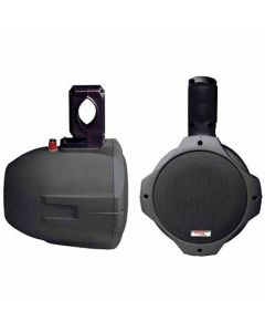 Pyle PLMRB65 Two-Way Wake Board Speaker - Black 6.5", 200-Watts