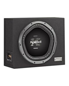 DISCONTINUED - Sony XS-GTX121LS 12" 1,000 Shallow Mount Subwoofer With Enclosure  - Single 4 ohm voice coil
