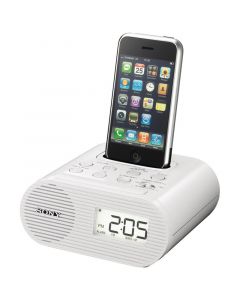 DISCONTINUED -SONY ICFC05IPWHT iPod/iPhone 3G FM Clock Radio (White)