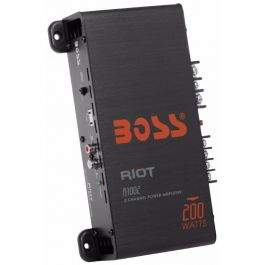 Boss Audio R1002 Riot 2 Channel Class AB Full Range 200 Watts