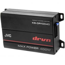 JVC KS-DR1004D Class-D Compact 4 Channel Class-D Marine