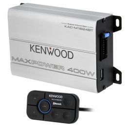 Kenwood KAC-M1824BT Bluetooth Class-D Compact 4 Channel Class-D